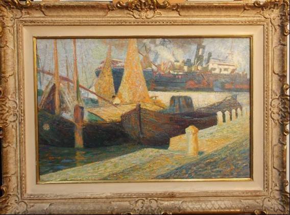 Barche al sole - Umberto Boccioni